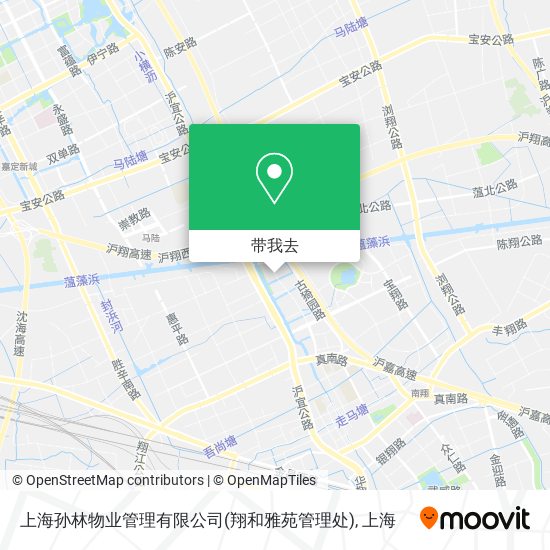 上海孙林物业管理有限公司(翔和雅苑管理处)地图