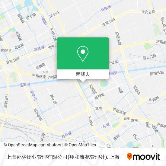 上海孙林物业管理有限公司(翔和雅苑管理处)地图