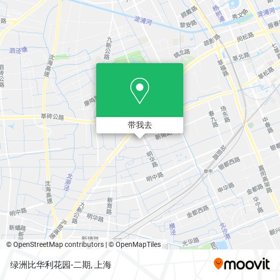 绿洲比华利花园-二期地图