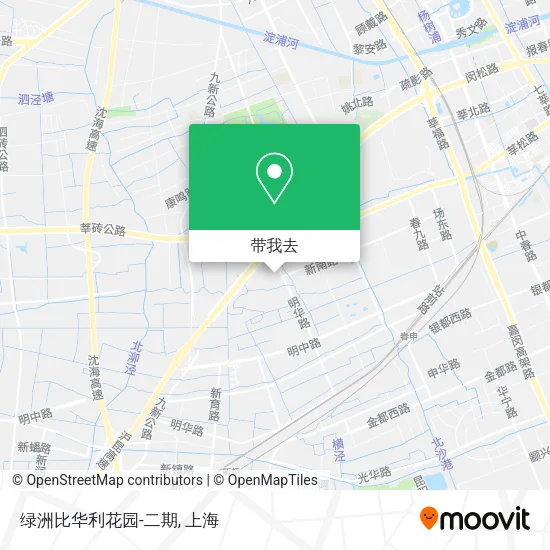 绿洲比华利花园-二期地图