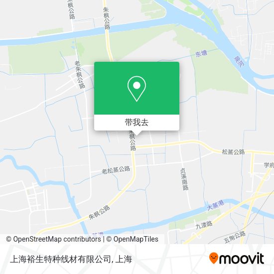 上海裕生特种线材有限公司地图