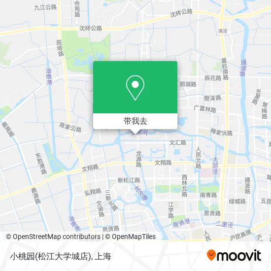 小桃园(松江大学城店)地图