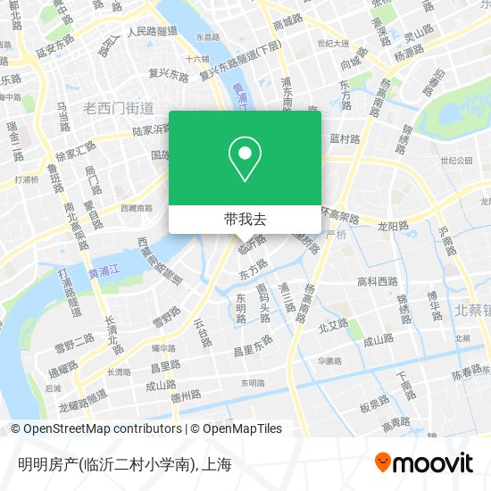 明明房产(临沂二村小学南)地图