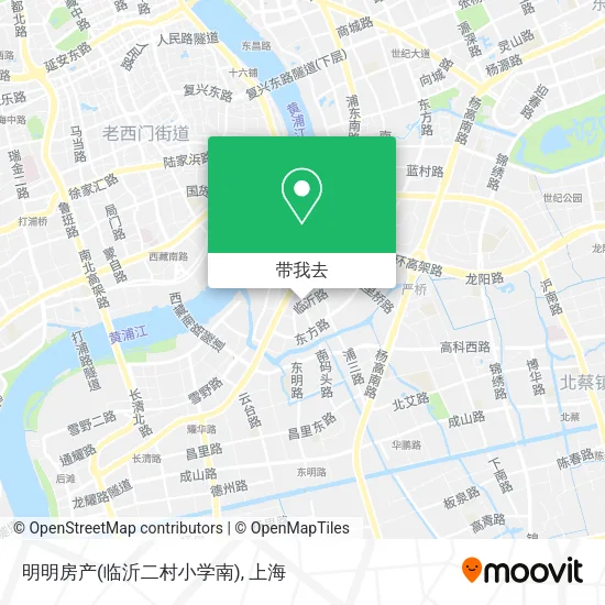 明明房产(临沂二村小学南)地图