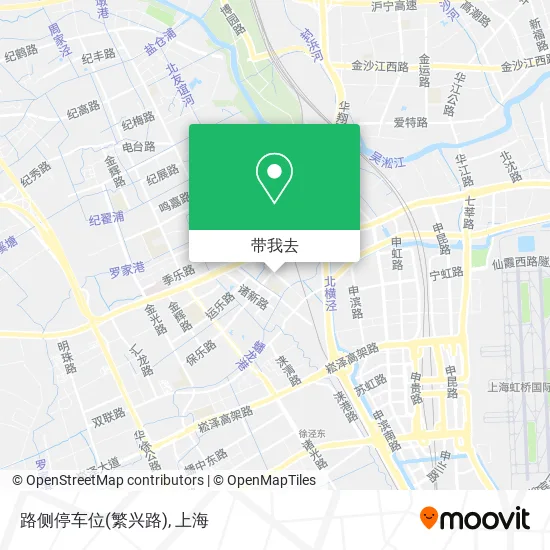 路侧停车位(繁兴路)地图