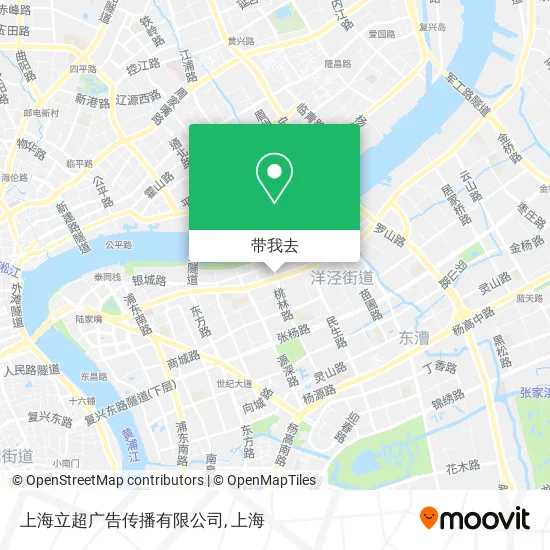 上海立超广告传播有限公司地图