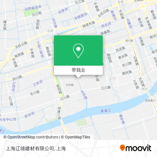 上海辽雄建材有限公司地图