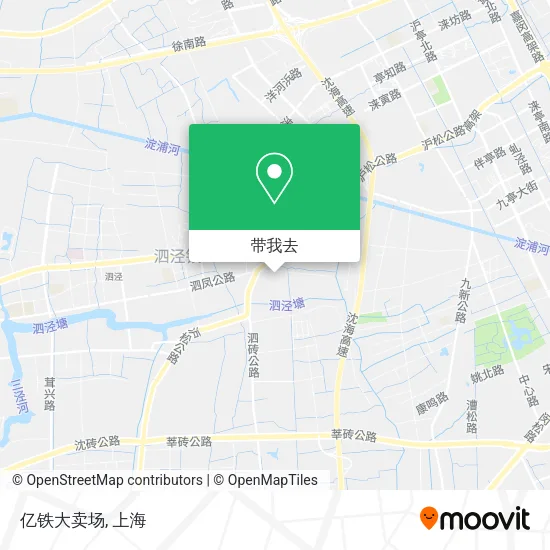 亿铁大卖场地图
