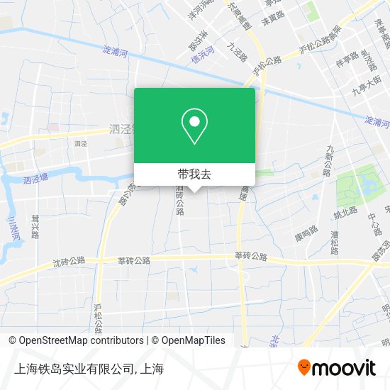上海铁岛实业有限公司地图