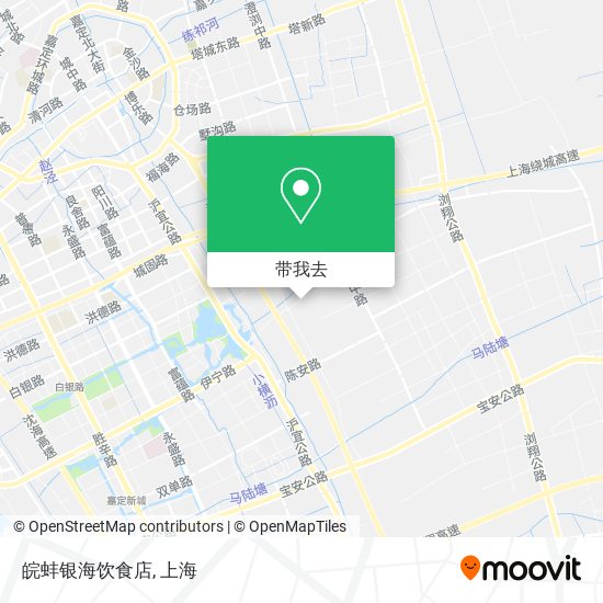皖蚌银海饮食店地图