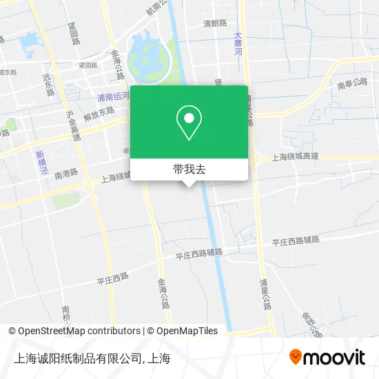 上海诚阳纸制品有限公司地图