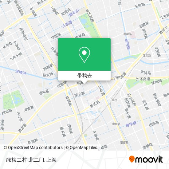 绿梅二村-北二门地图