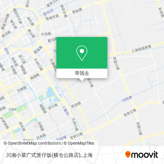 川湘小菜广式煲仔饭(横仓公路店)地图