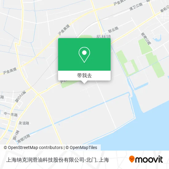 上海纳克润滑油科技股份有限公司-北门地图