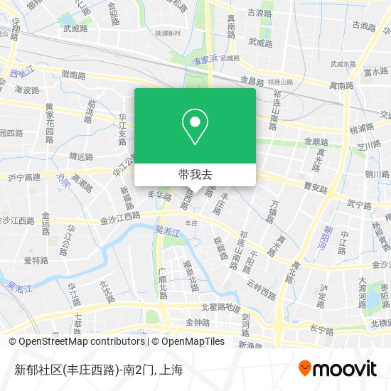 新郁社区(丰庄西路)-南2门地图