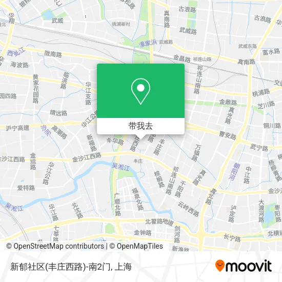 新郁社区(丰庄西路)-南2门地图