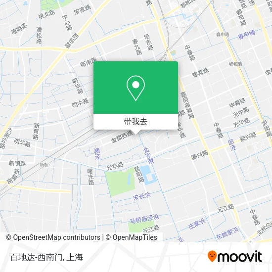 百地达-西南门地图
