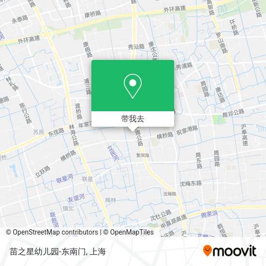 苗之星幼儿园-东南门地图