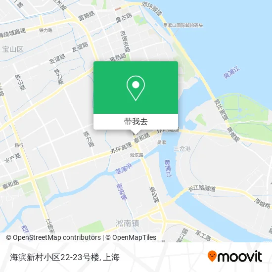 海滨新村小区22-23号楼地图