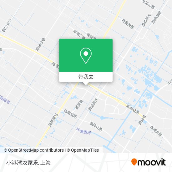 小港湾农家乐地图
