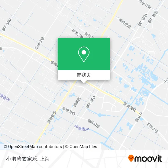 小港湾农家乐地图