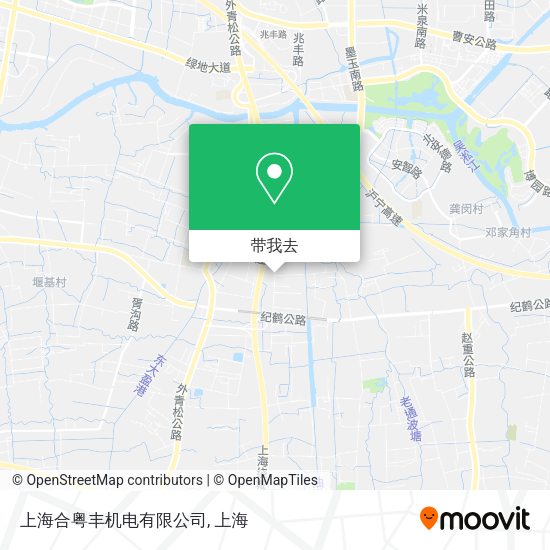 上海合粤丰机电有限公司地图