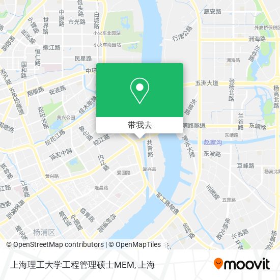 上海理工大学工程管理硕士MEM地图