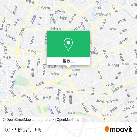 联业大楼-后门地图