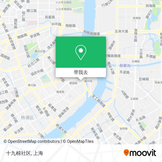 十九棉社区地图