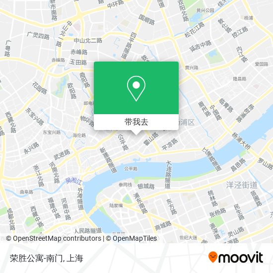 荣胜公寓-南门地图