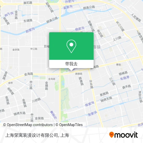 上海荣寓装潢设计有限公司地图