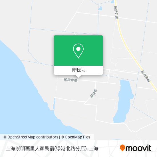 上海崇明画里人家民宿(绿港北路分店)地图