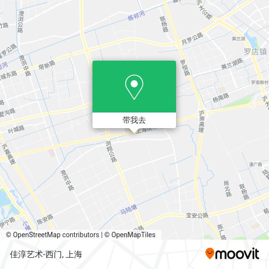 佳淳艺术-西门地图