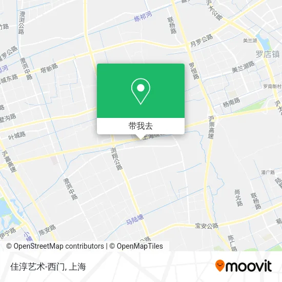 佳淳艺术-西门地图