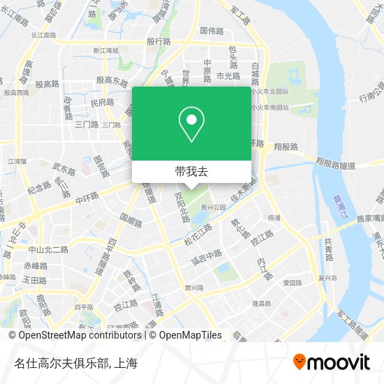名仕高尔夫俱乐部地图