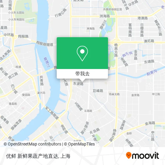 优鲜 新鲜果蔬产地直达地图