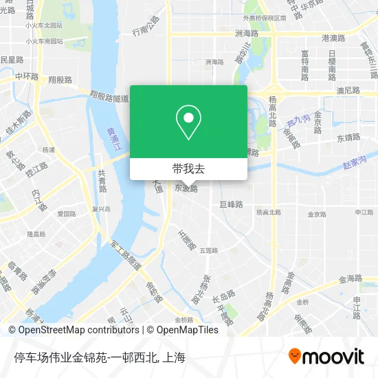 停车场伟业金锦苑-一邨西北地图