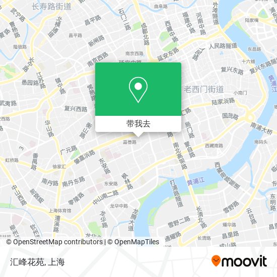 汇峰花苑地图