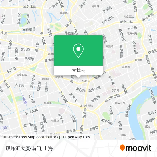 联峰汇大厦-南门地图