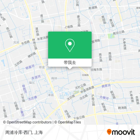 周浦冷库-西门地图