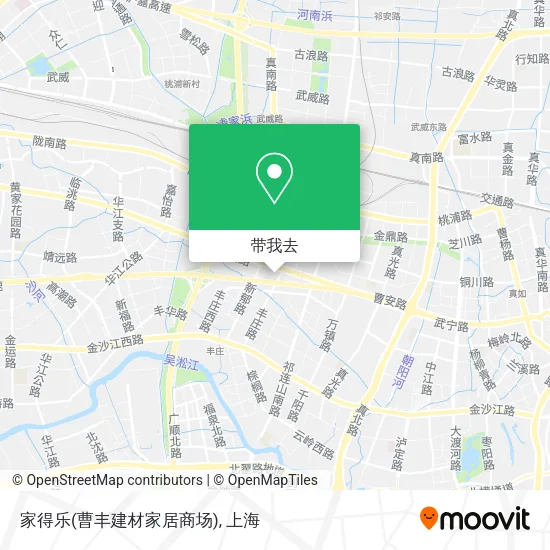 家得乐(曹丰建材家居商场)地图