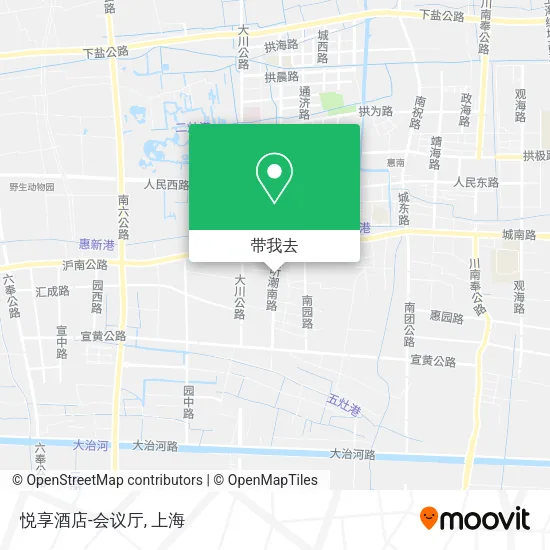 悦享酒店-会议厅地图