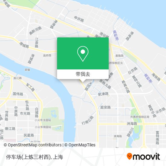 停车场(上炼三村西)地图