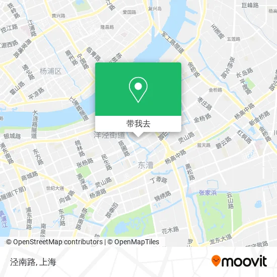 泾南路地图