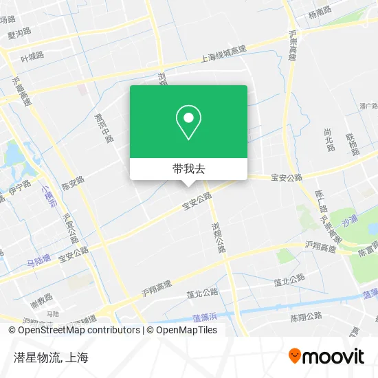 潜星物流地图