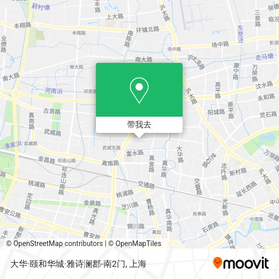 大华·颐和华城·雅诗澜郡-南2门地图