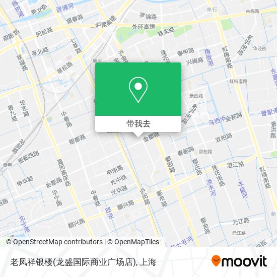 老凤祥银楼(龙盛国际商业广场店)地图