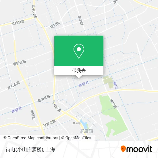 街电(小山庄酒楼)地图