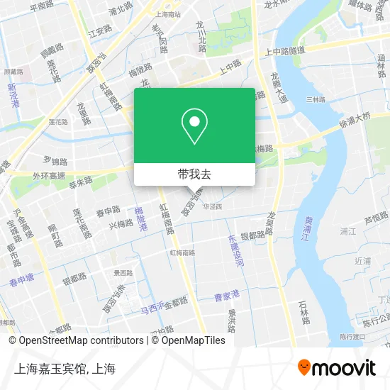 上海嘉玉宾馆地图