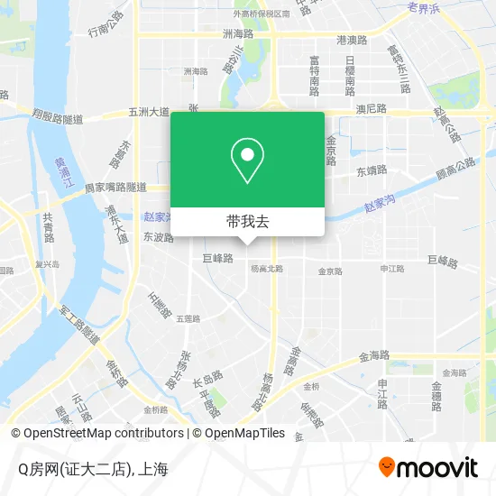 Q房网(证大二店)地图